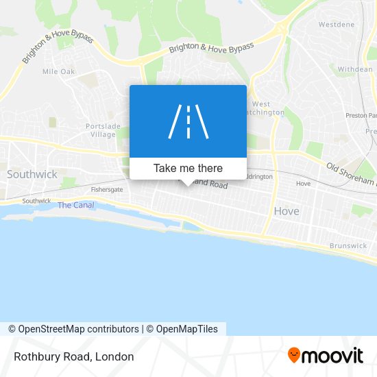 Rothbury Road map