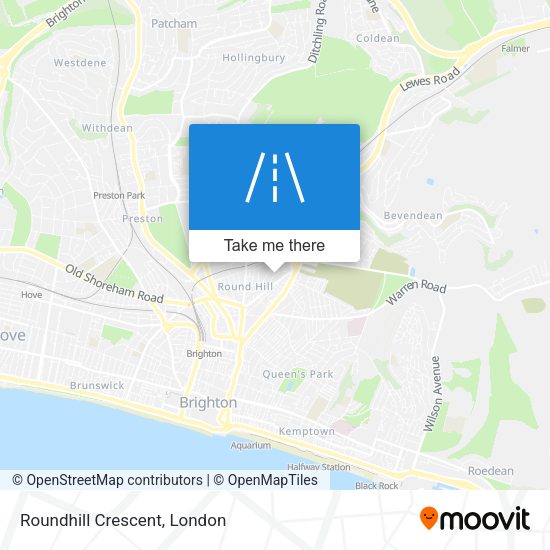 Roundhill Crescent map