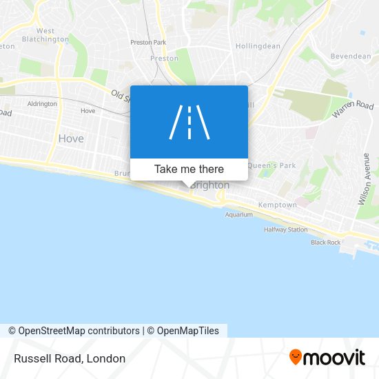 Russell Road map