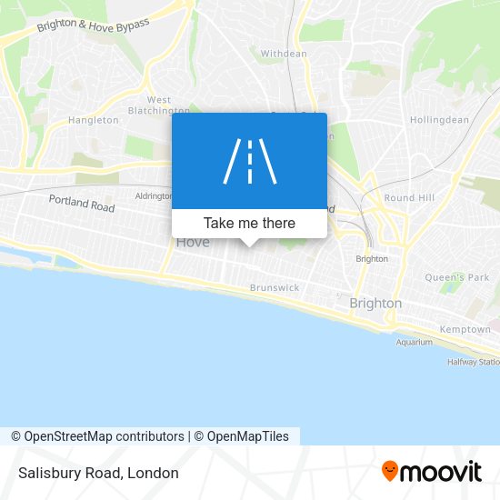 Salisbury Road map