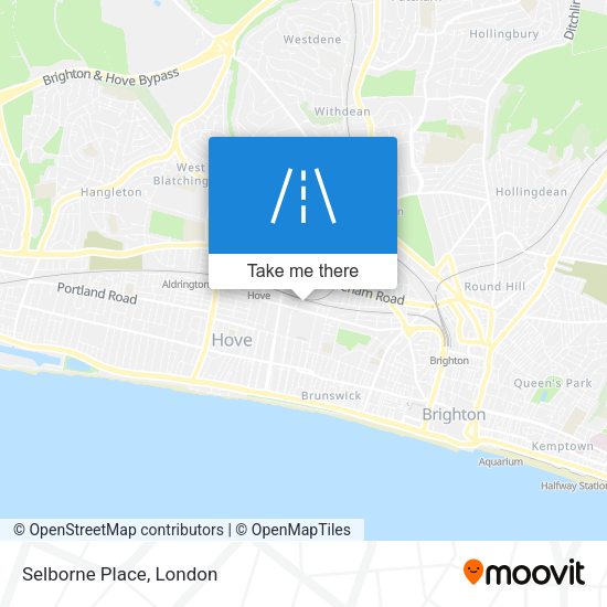Selborne Place map