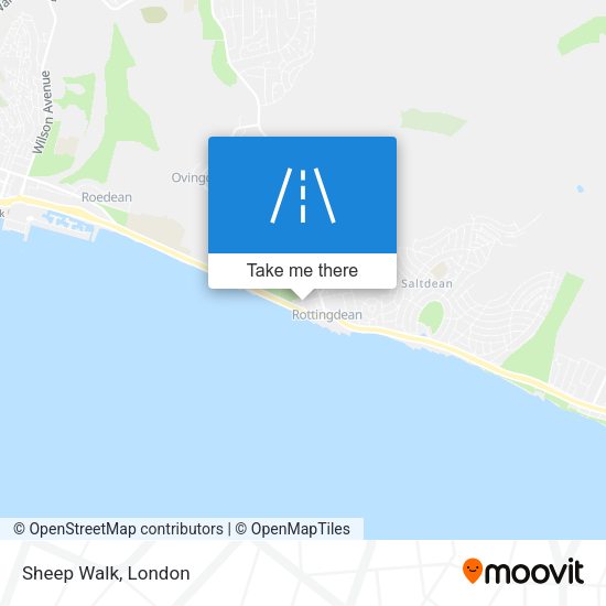 Sheep Walk map