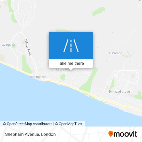 Shepham Avenue map