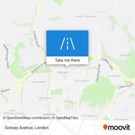 Solway Avenue map