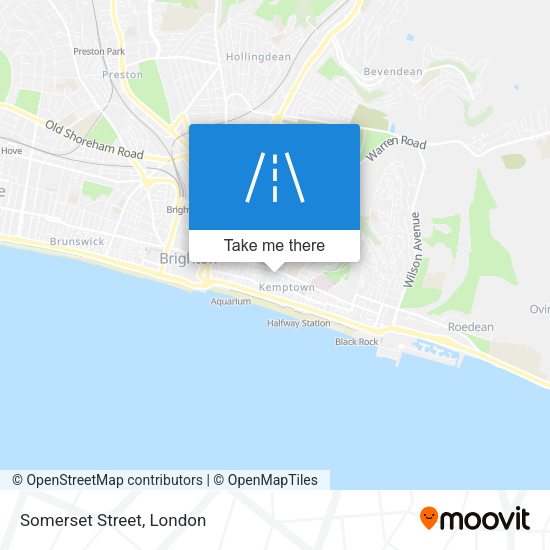Somerset Street map