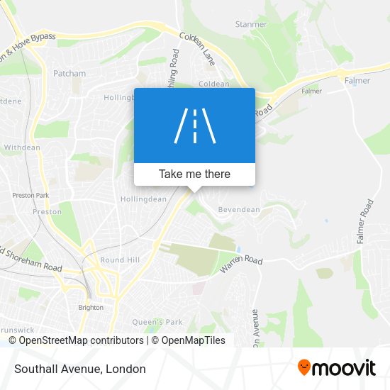 Southall Avenue map