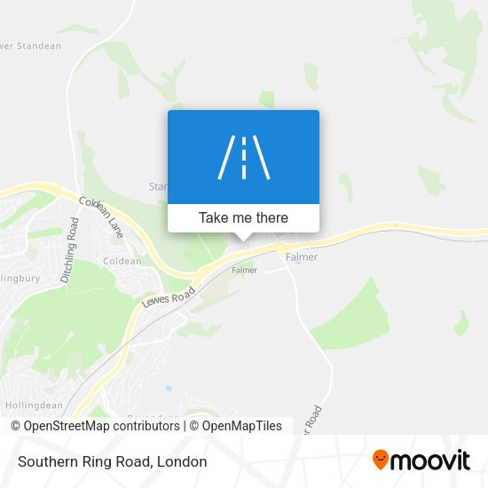 Southern Ring Road map