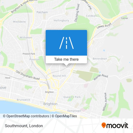 Southmount map
