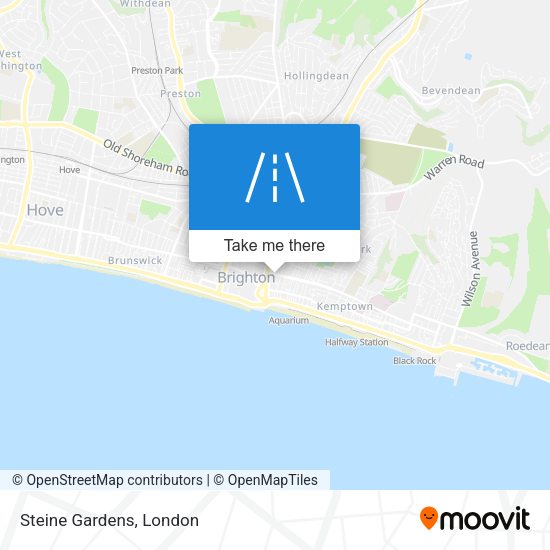 Steine Gardens map