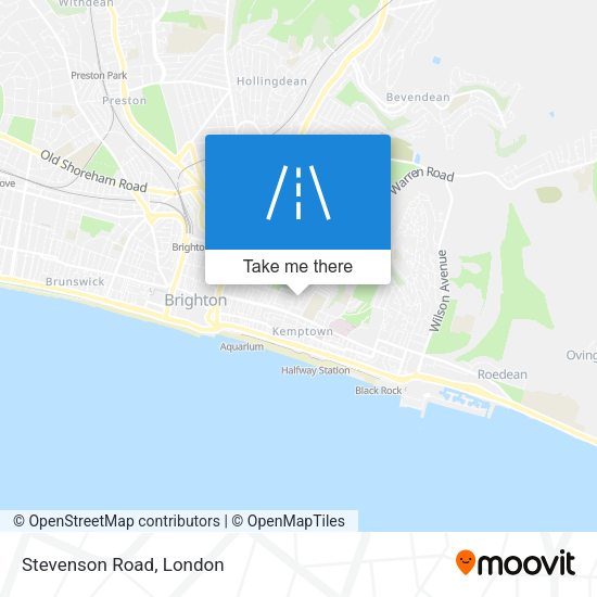 Stevenson Road map