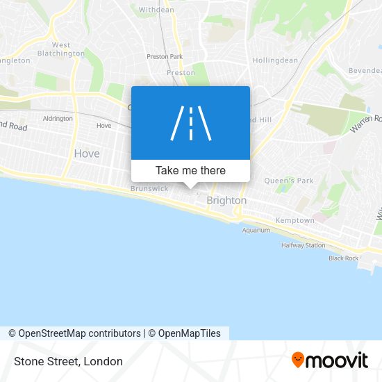 Stone Street map
