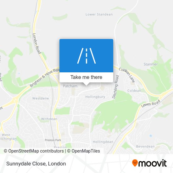 Sunnydale Close map