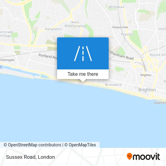 Sussex Road map