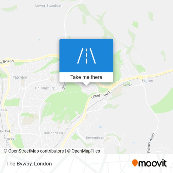 The Byway map
