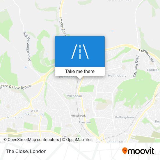 The Close map