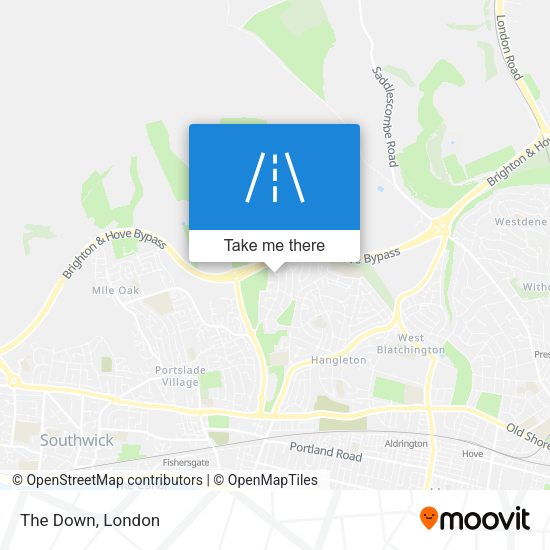 The Down map