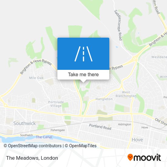 The Meadows map