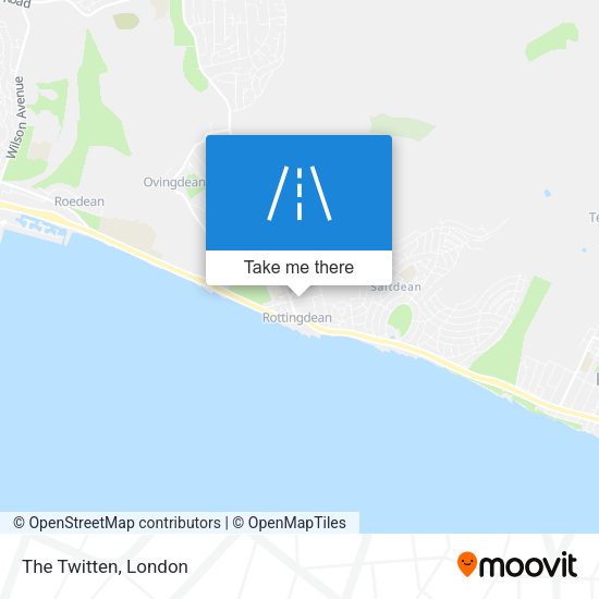 The Twitten map