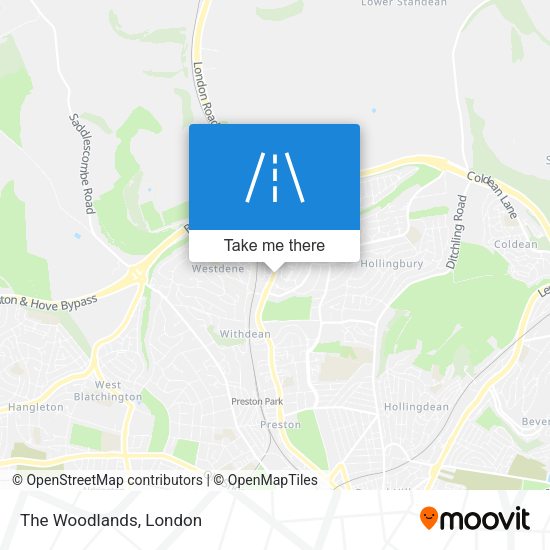 The Woodlands map
