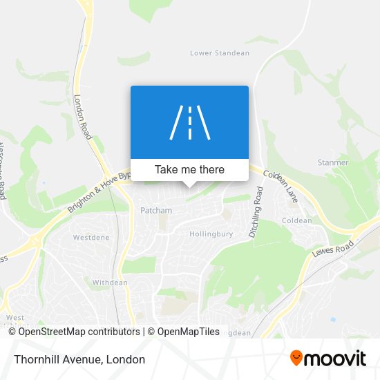 Thornhill Avenue map