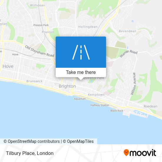 Tilbury Place map