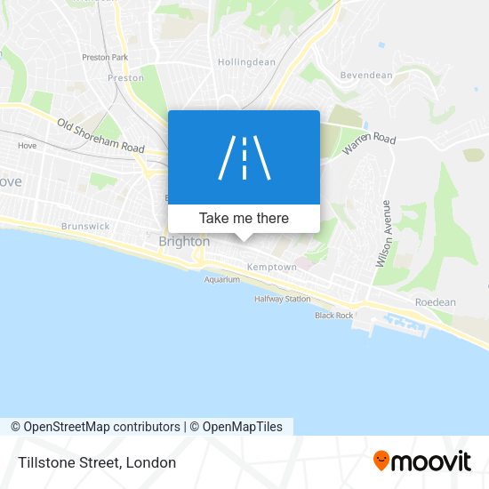 Tillstone Street map