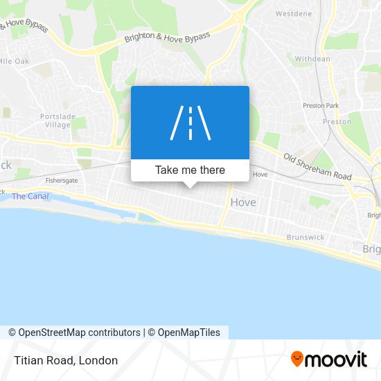 Titian Road map
