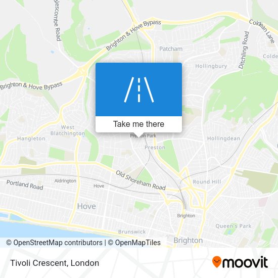 Tivoli Crescent map