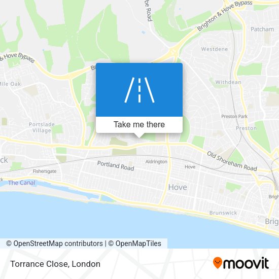 Torrance Close map