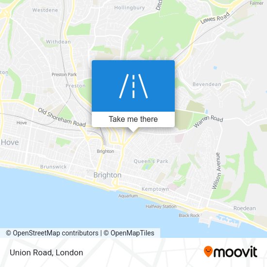 Union Road map