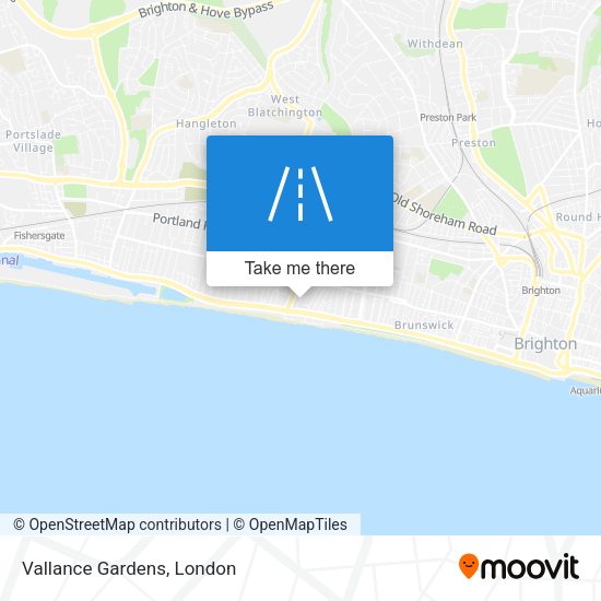 Vallance Gardens map