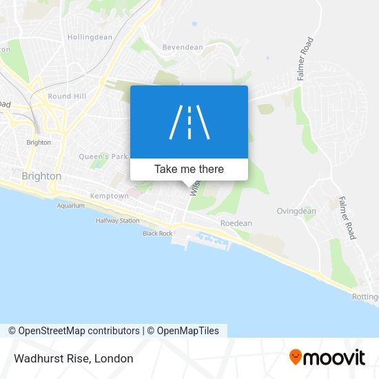 Wadhurst Rise map