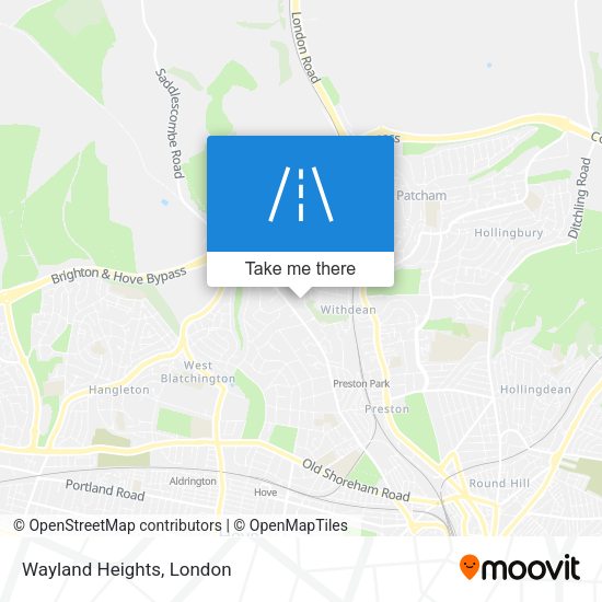 Wayland Heights map
