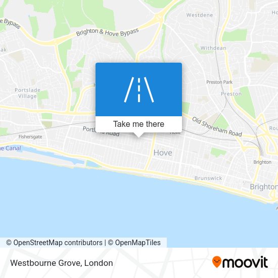 Westbourne Grove map