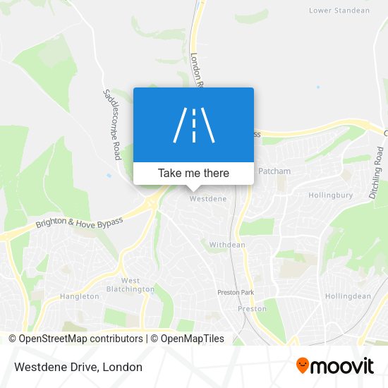 Westdene Drive map