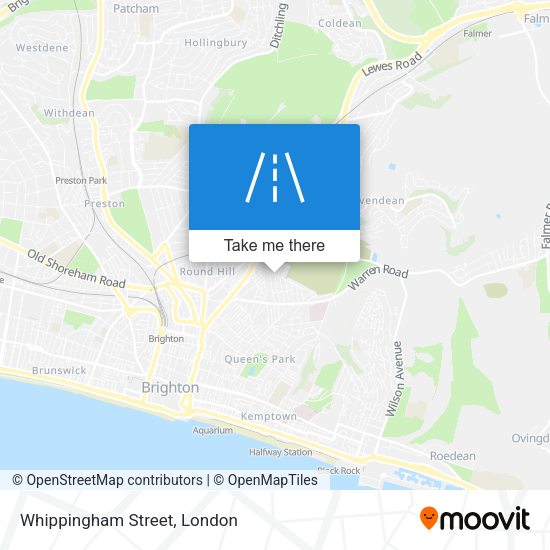 Whippingham Street map