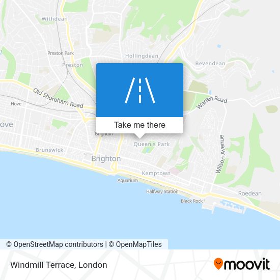 Windmill Terrace map