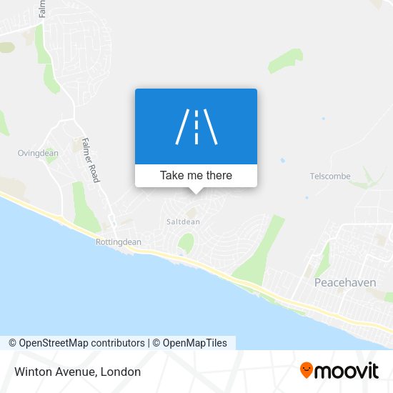 Winton Avenue map