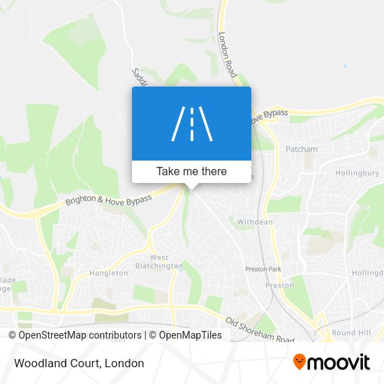 Woodland Court map