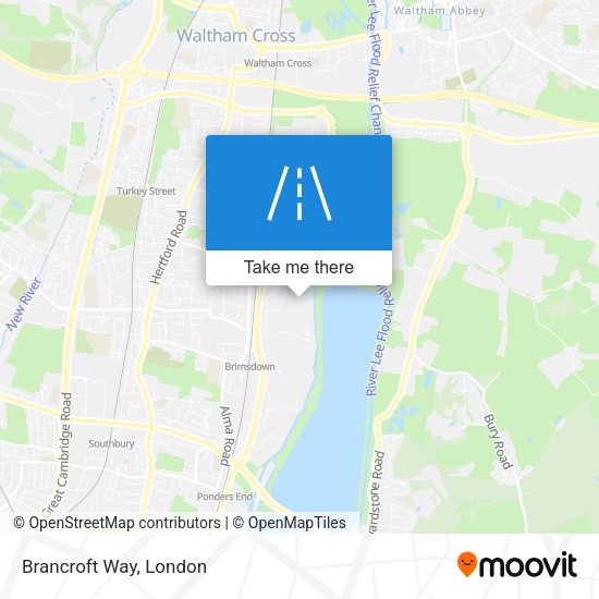 Brancroft Way map