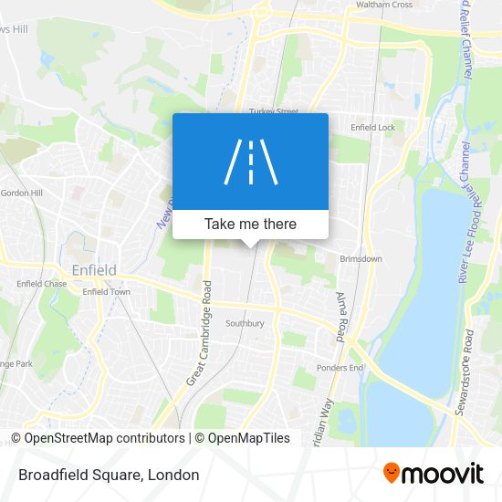 Broadfield Square map