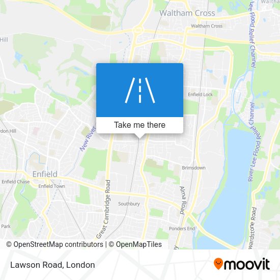 Lawson Road map