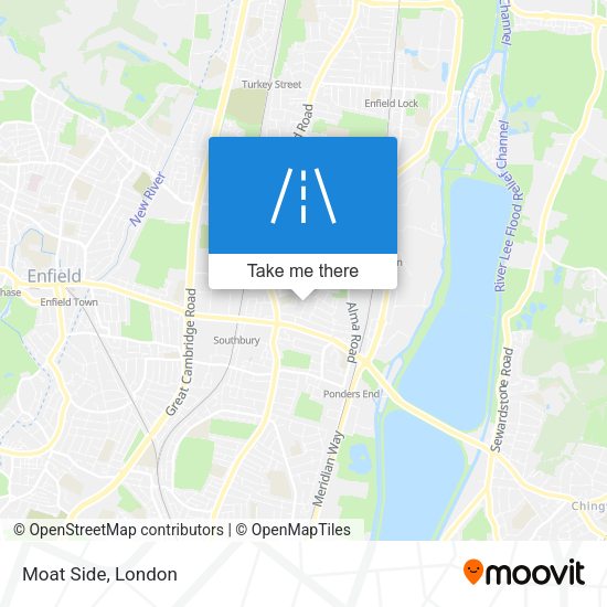Moat Side map