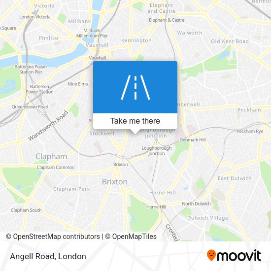 Angell Road map