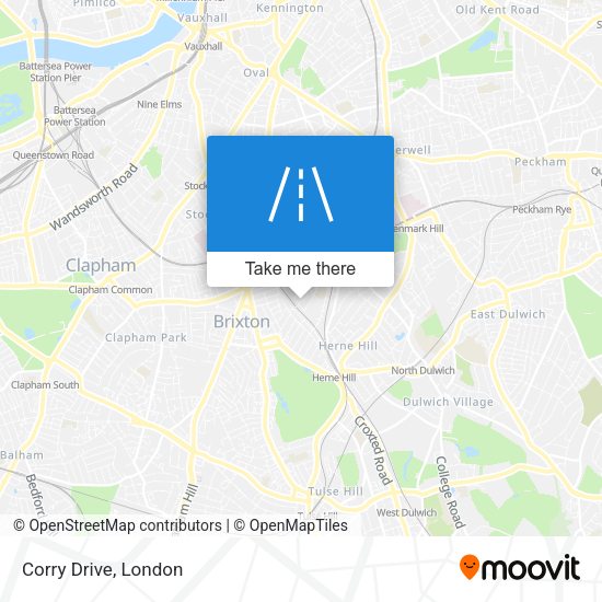 Corry Drive map