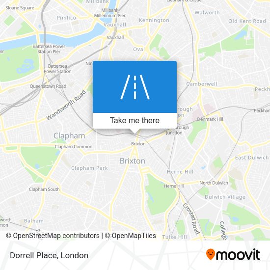 Dorrell Place map