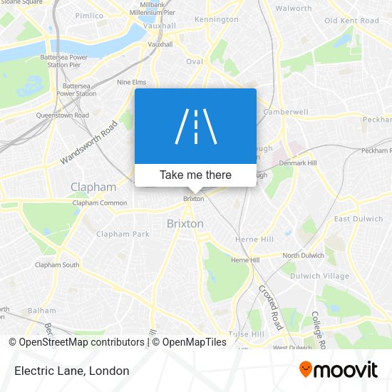 Electric Lane map