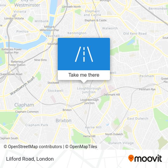 Lilford Road map