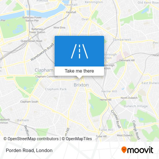 Porden Road map