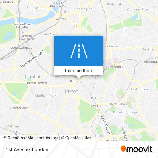 1st Avenue map